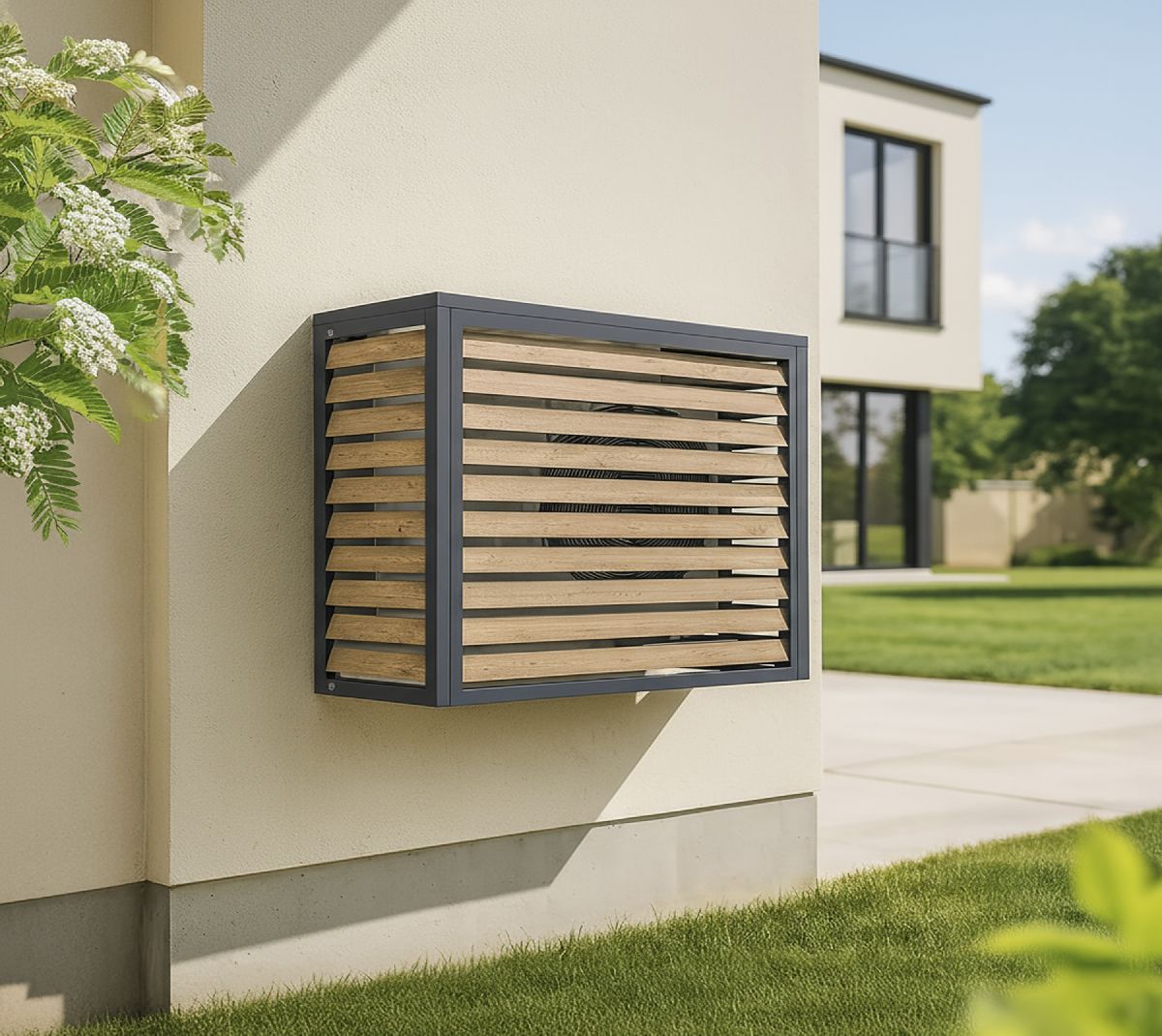 Westmann Verkleidung Wärmepumpe Boxa S Holzoptik