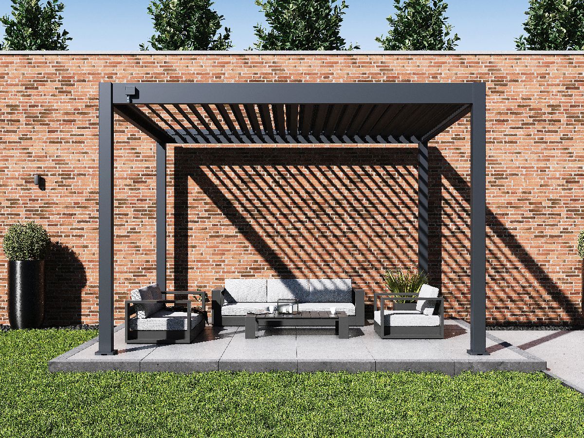 Paragon Outdoor Pergola Grand Tuscan 1012 | inkl. Lamellendach