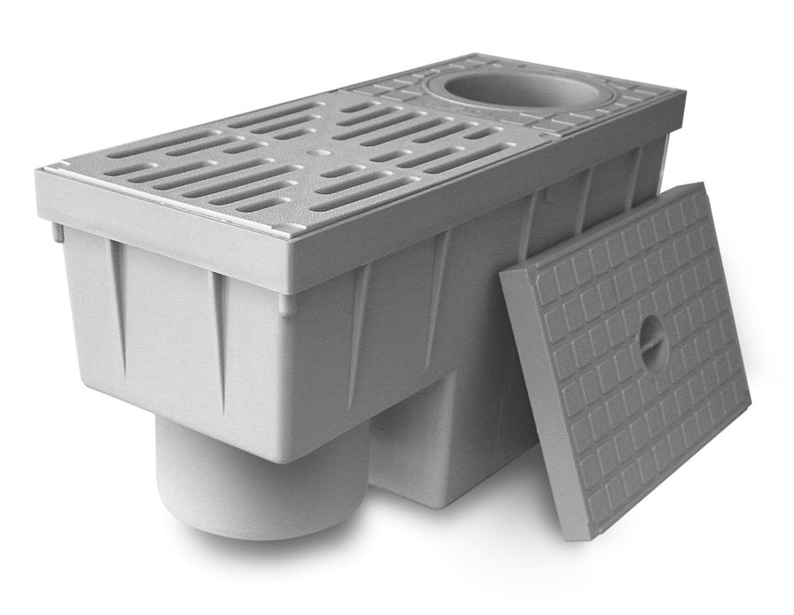 Upmann Regensinkkasten für Fallrohre D 75 -110 mm