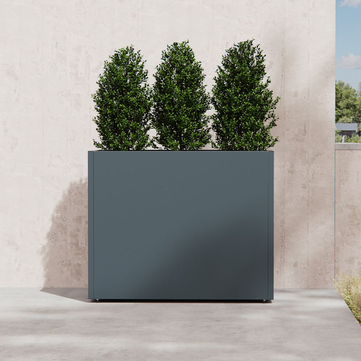 Herstera Garden Pflanzkübel Cube | 40 x 100 x 80 cm