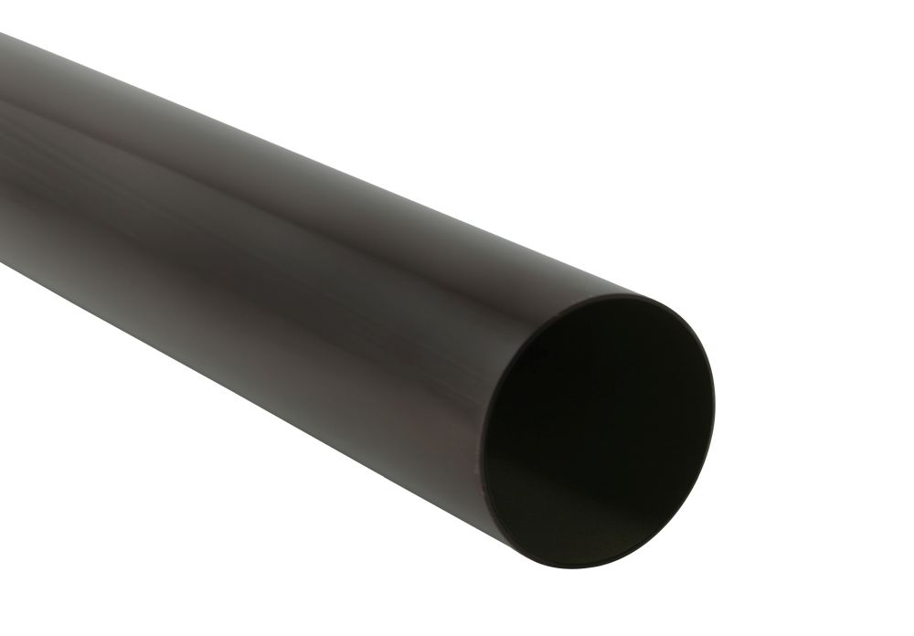 Marley Fallrohr DN 53, 1 m, Braun