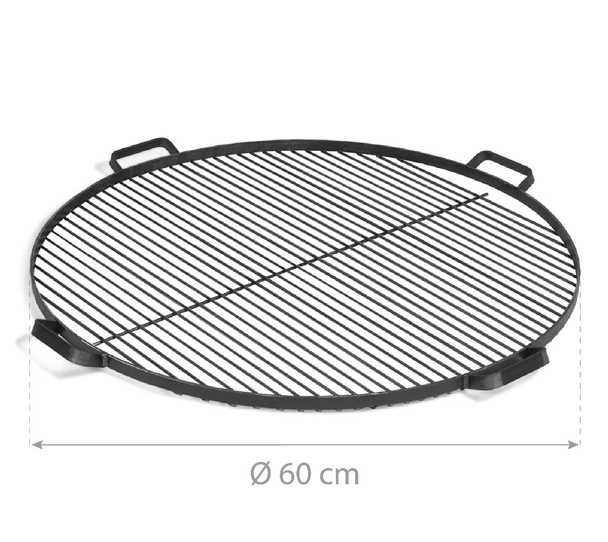 CookKing Grillrost 60 | Inkl. 4 Griffen | Stahl