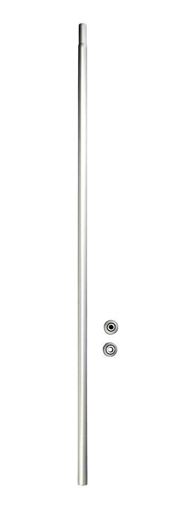 WENKO Teleskop-Duschstange Weiß, 110 - 185 cm