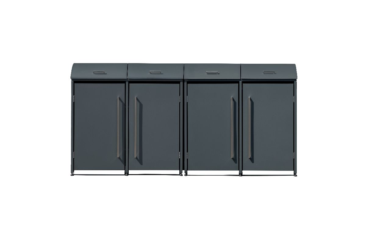 Westmann Mülltonnenbox Moderna 4 | 4x 240 L