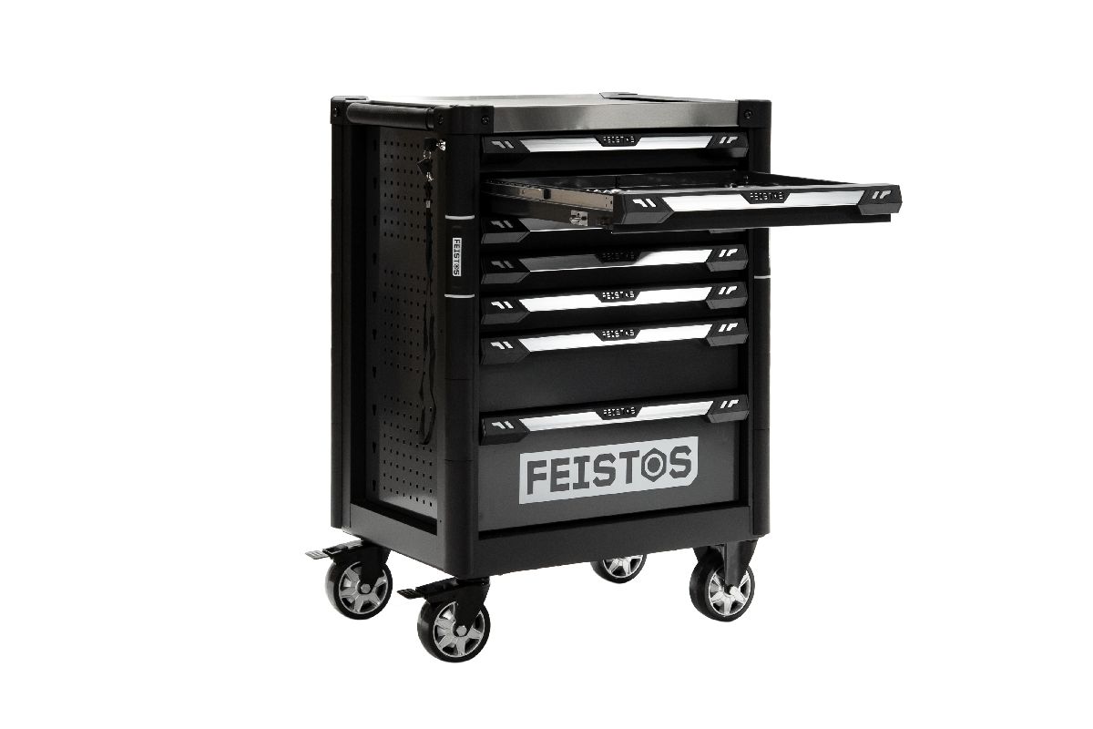 Feistos Werkstattwagen Mento 3 / 158-teilig