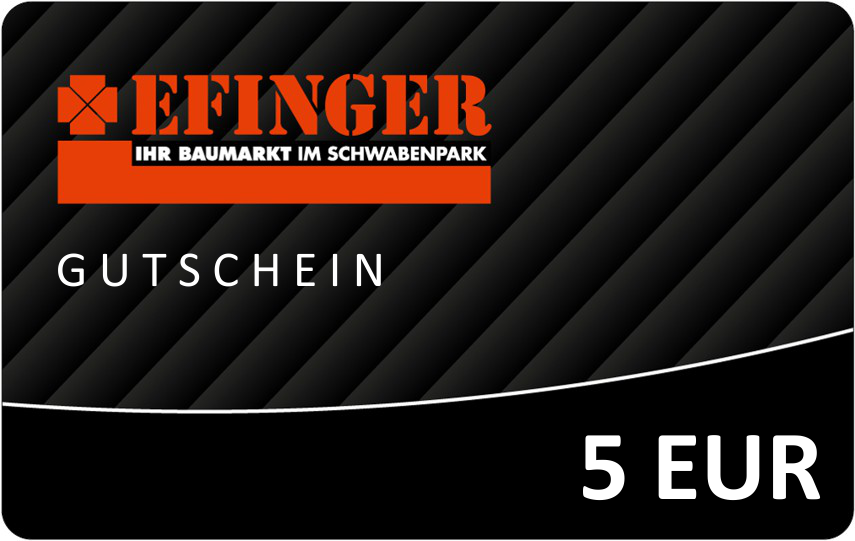 Efinger Gutschein 5 EUR