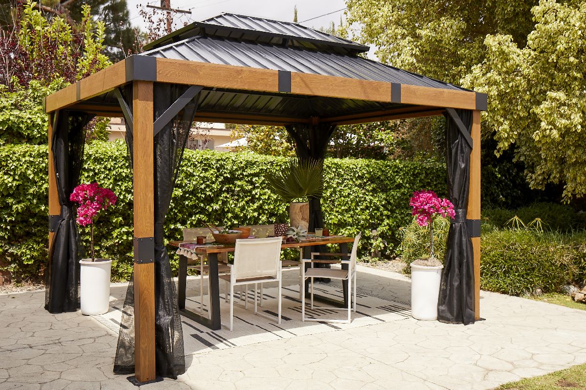 Sojag Pavillon Fontana 1012 | inkl. Moskitonetz