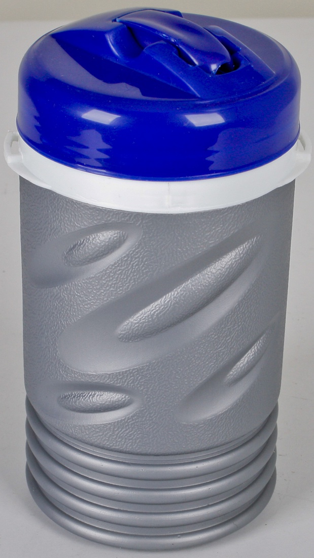 Harms Getränkekühler Bubble 1L Blau/Silber