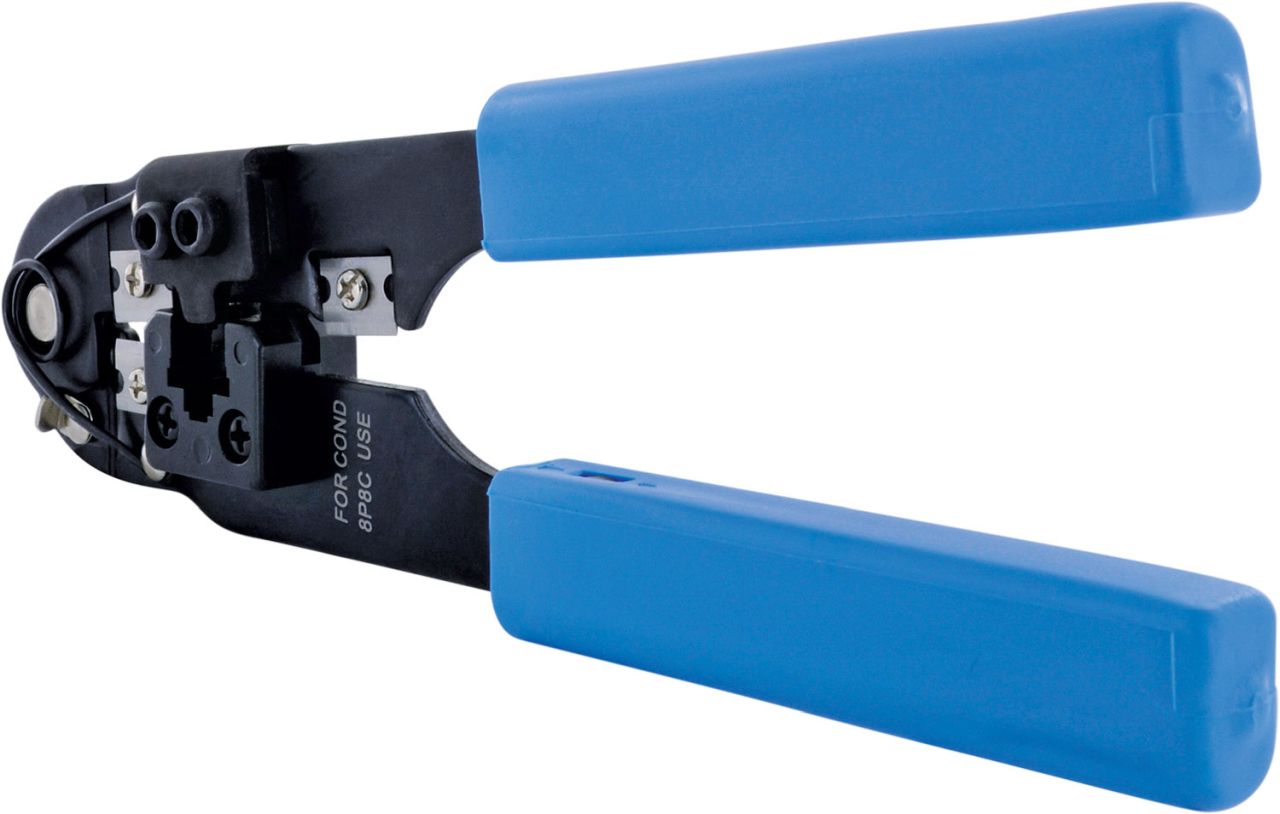 SCHWAIGER Crimpzange, Schwarz/Blau