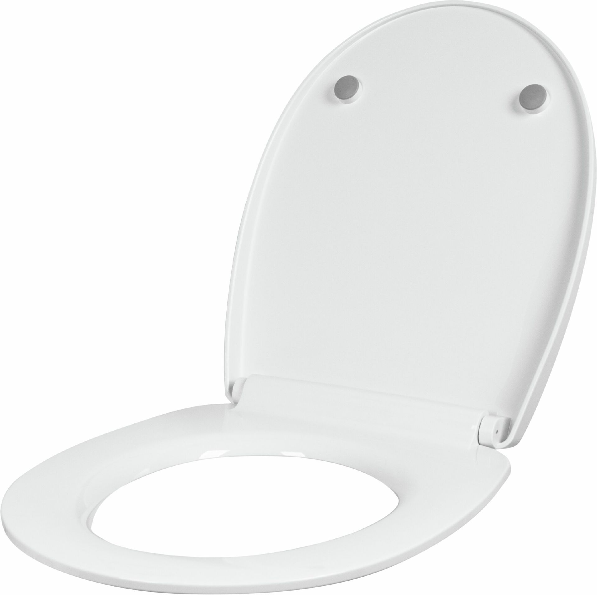Conmetall Meister WC-Sitz Classic Premium, mit Absenkautomatik, Thermoplast, weiß, 150 kg