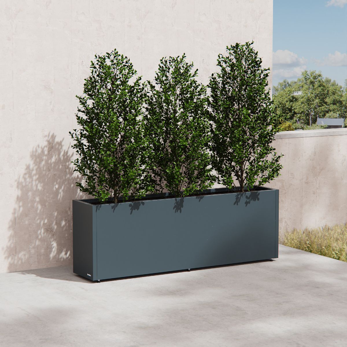 Herstera Garden Pflanzkübel Cube | 30 x 150 x 50 cm