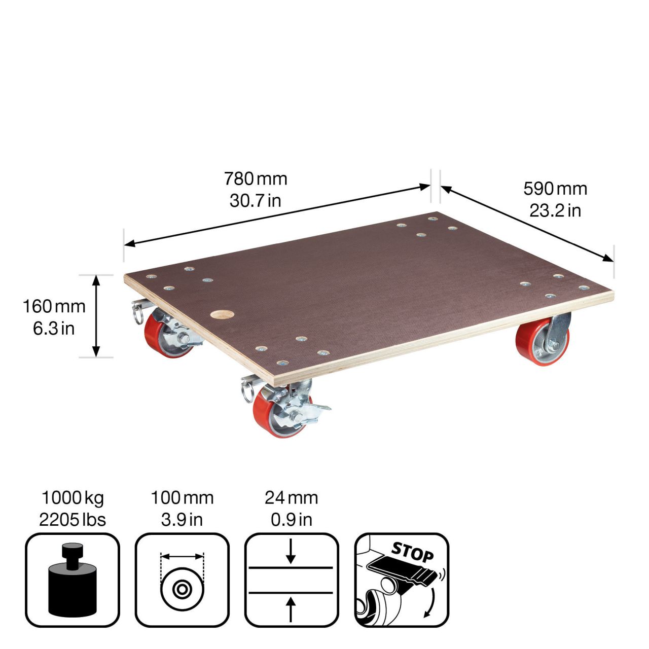 WAGNER Transporthilfe MAXIGRIP 24 1348