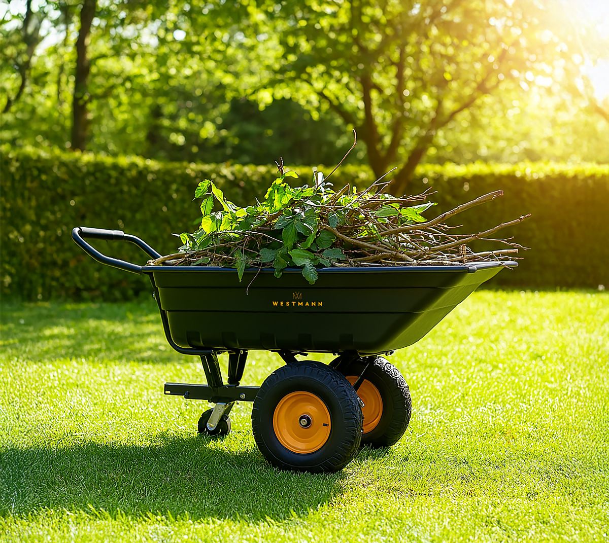 Westmann Schubarre Prakta XL |300L | inkl. Anhängerkupplung