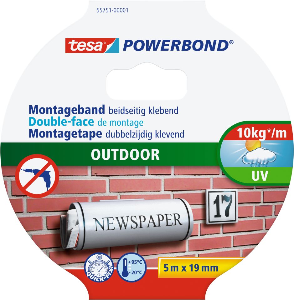 tesa® Powerbond® Montageband Outdoor