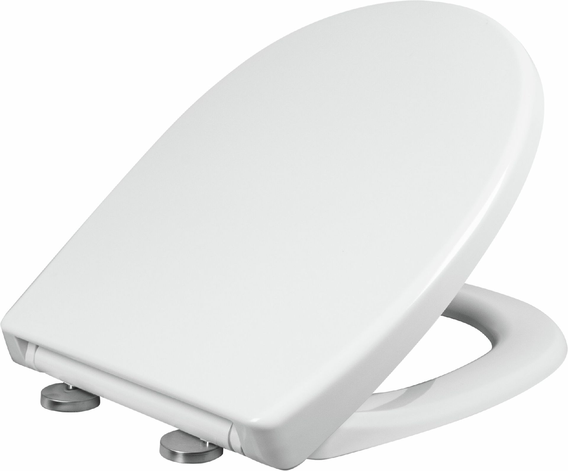 Conmetall Meister WC-Sitz Comfort Elegance, mit Absenkautomatik, Duroplast, weiß, 150 kg