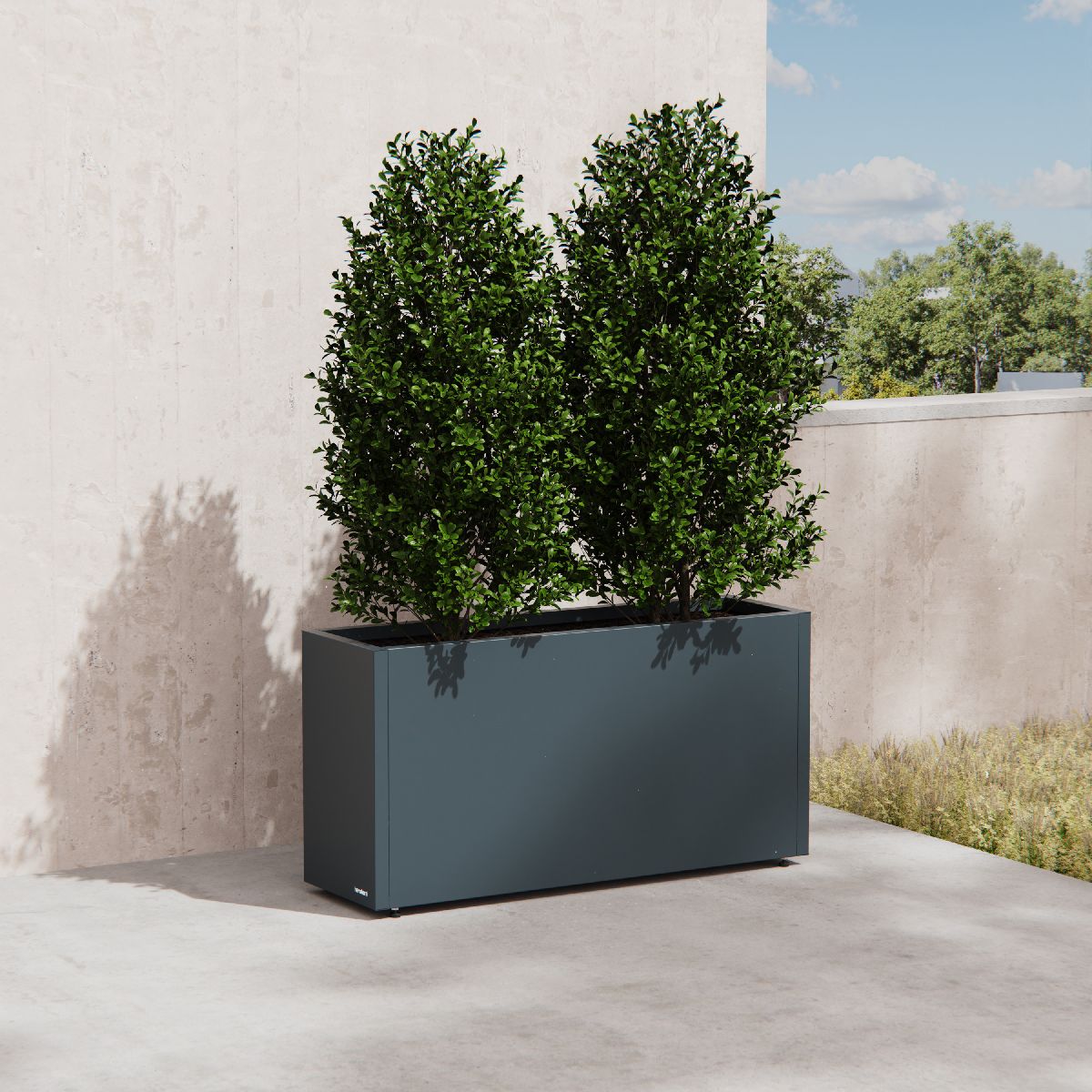 Herstera Garden Pflanzkübel Cube | 30 x 100 x 50 cm