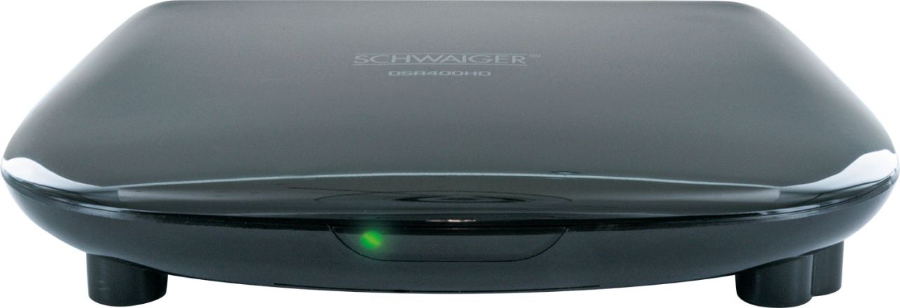 SCHWAIGER FULL HD Satellitenreceiver, Schwarz