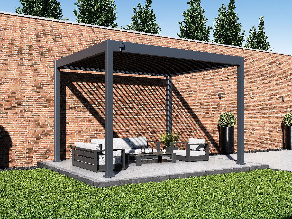 Paragon Outdoor Pergola Grand Tuscan 1012 | inkl. Lamellendach