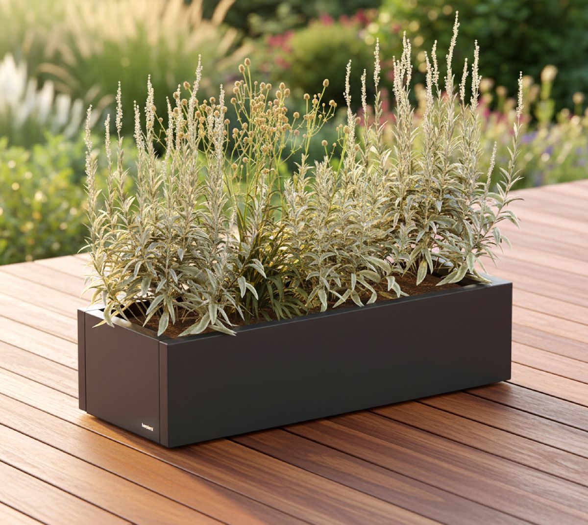 Herstera Garden Pflanzkübel Cube | 40 x 100 x 25 cm