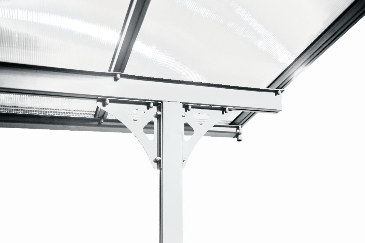Westmann Terrassenüberdachung Bruce 617 Weiß