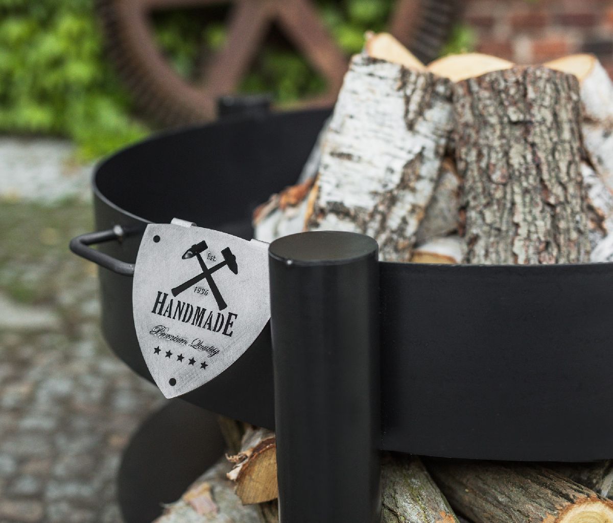 CookKing Feuerschale Montana 60 | Inkl. Holzlager