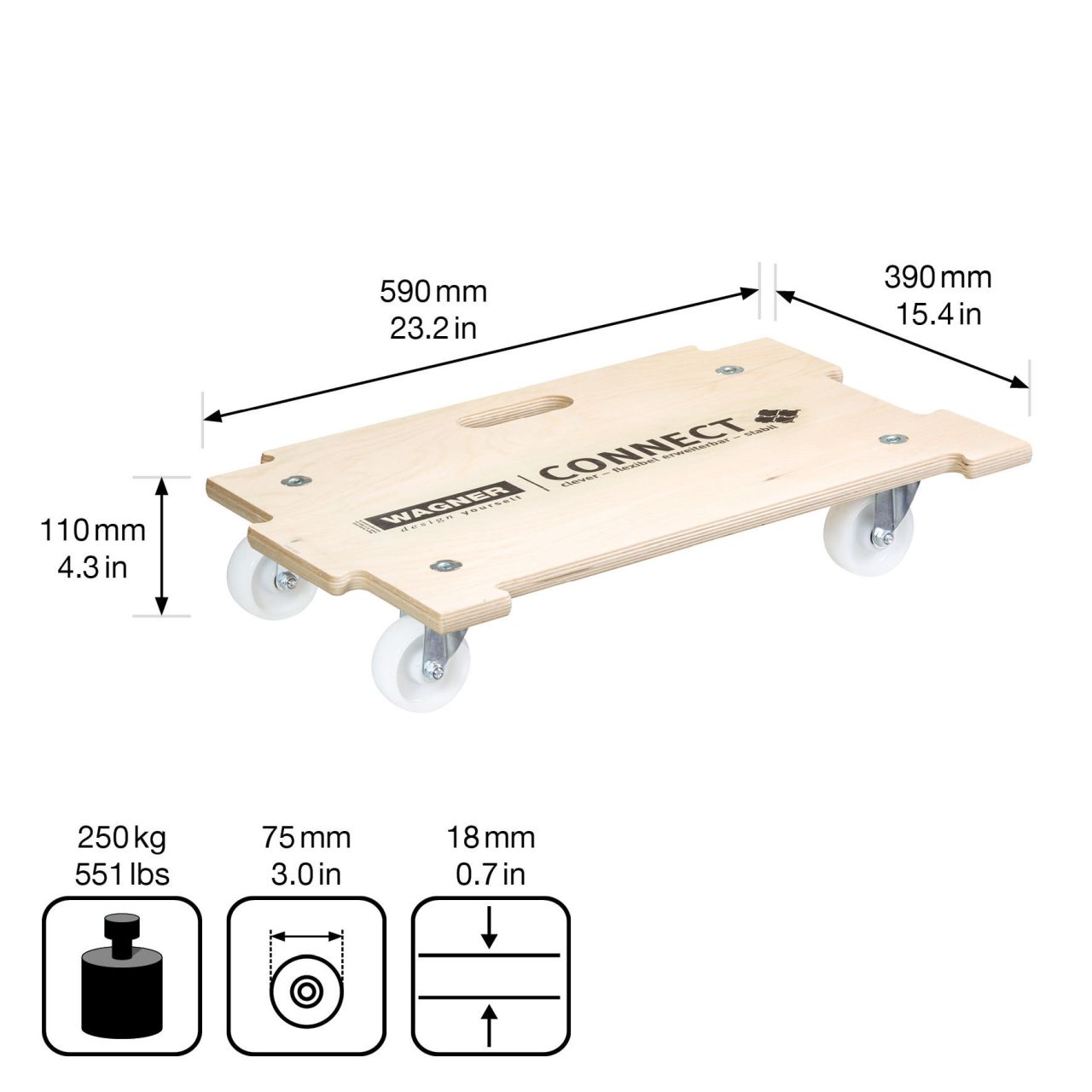 WAGNER Transporthilfe PUZZLE 1382