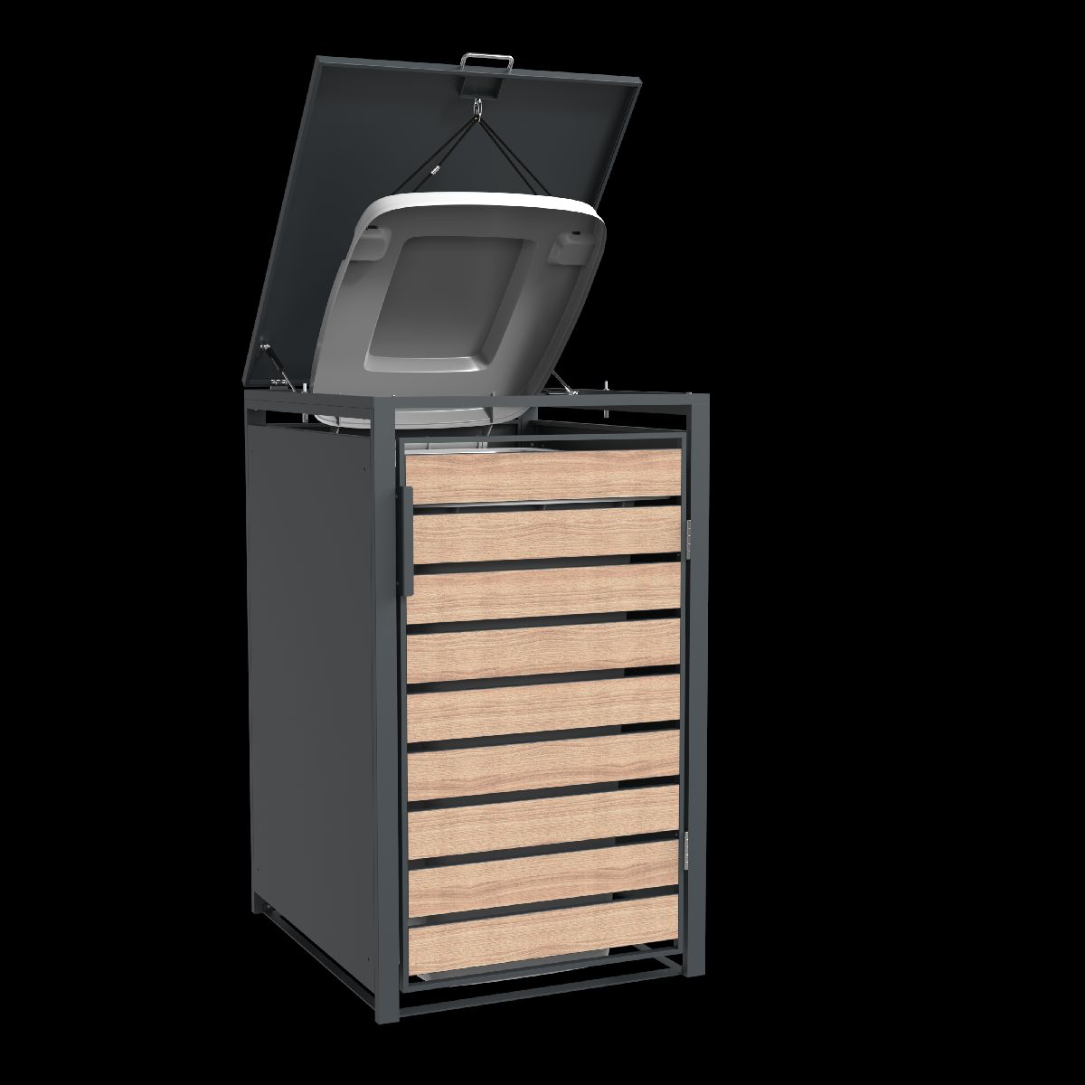 Westmann Mülltonnenbox Lacina | 1x 240 L