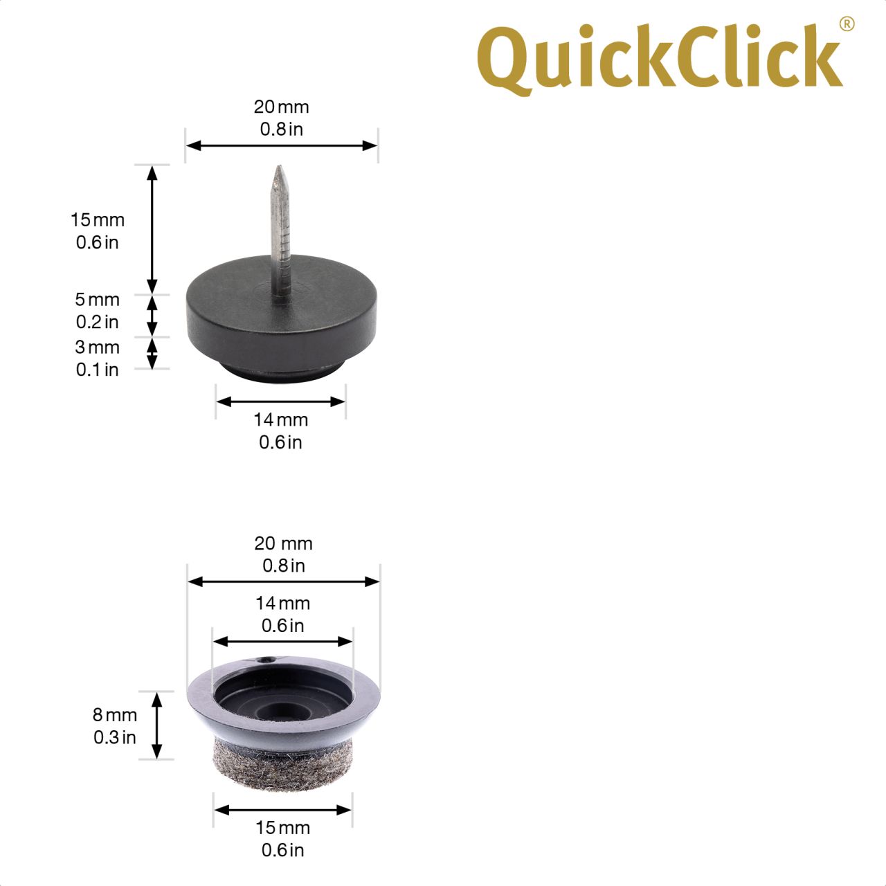 WAGNER 80tlg QuickClick Set Ø20mm QC4190