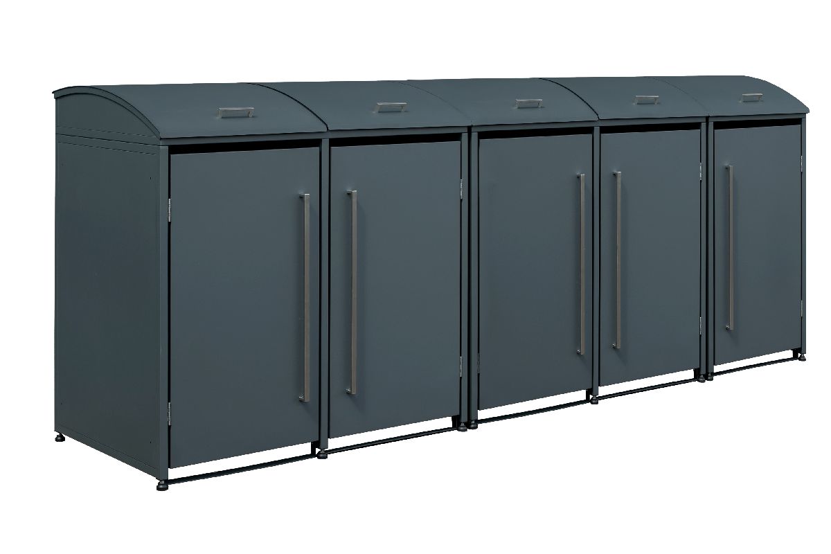 Westmann Mülltonnenbox Moderna 5 | 5x 240 L