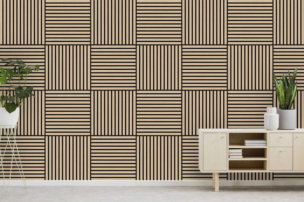 Wandpaneel Jangal Modular Wall 11000A Fanal Oak Furnier 52 x 52 cm