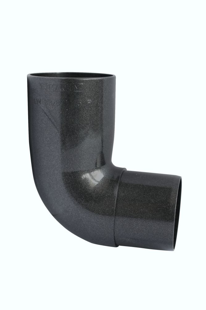 Marley Rohrbogen 87°, DN 53, Anthrazit-Metallic