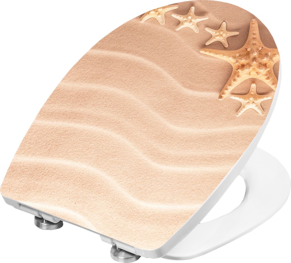 CORNAT WC-Sitz 3D-Dekor SAND