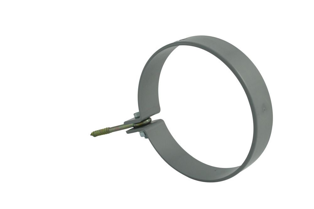 Marley Rohrschelle mit Ringschraube, 2 Stk DN 53, Grau