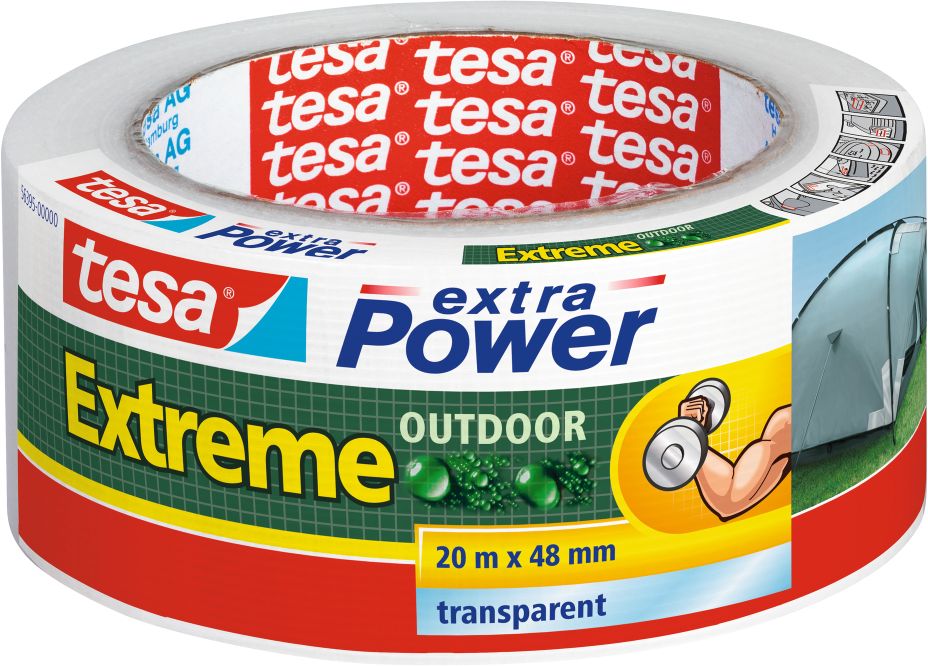 tesa® extra Power® Reparaturband Extreme Outdoor 20 m x 48 mm