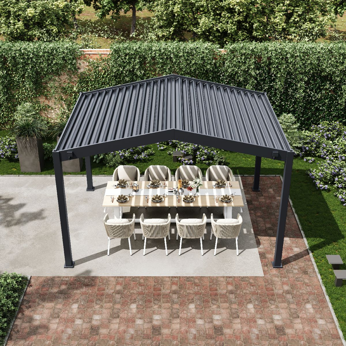 Paragon Outdoor Pergola mit Lamellendach Icon 1013