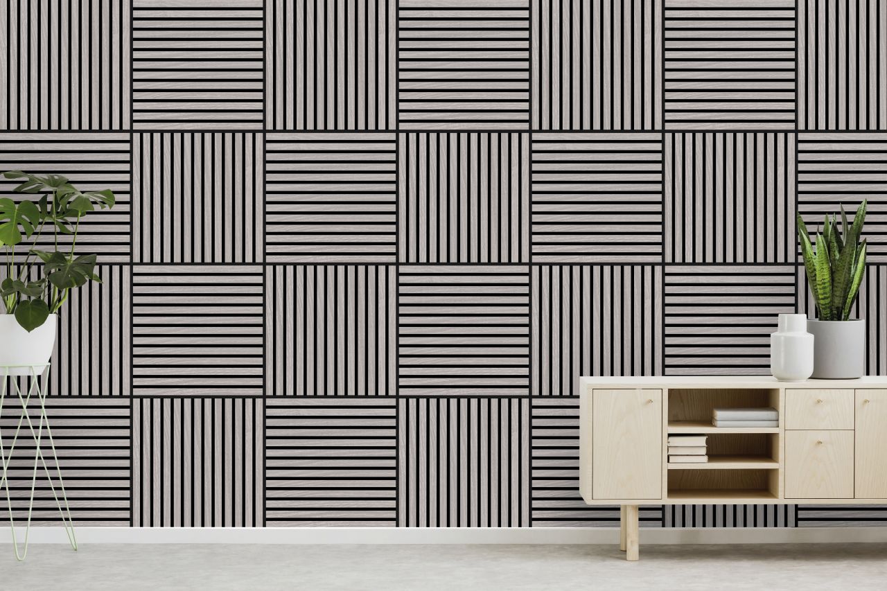 Wandpaneel Jangal Modular Wall 11002A Oulanka Oak Furnier 52 x 52 cm