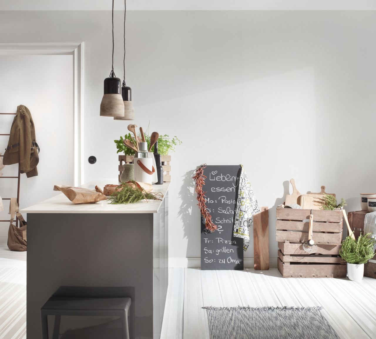 A.S. Création Vliestapete Casual Living Uni Weiß matt leicht strukturiert