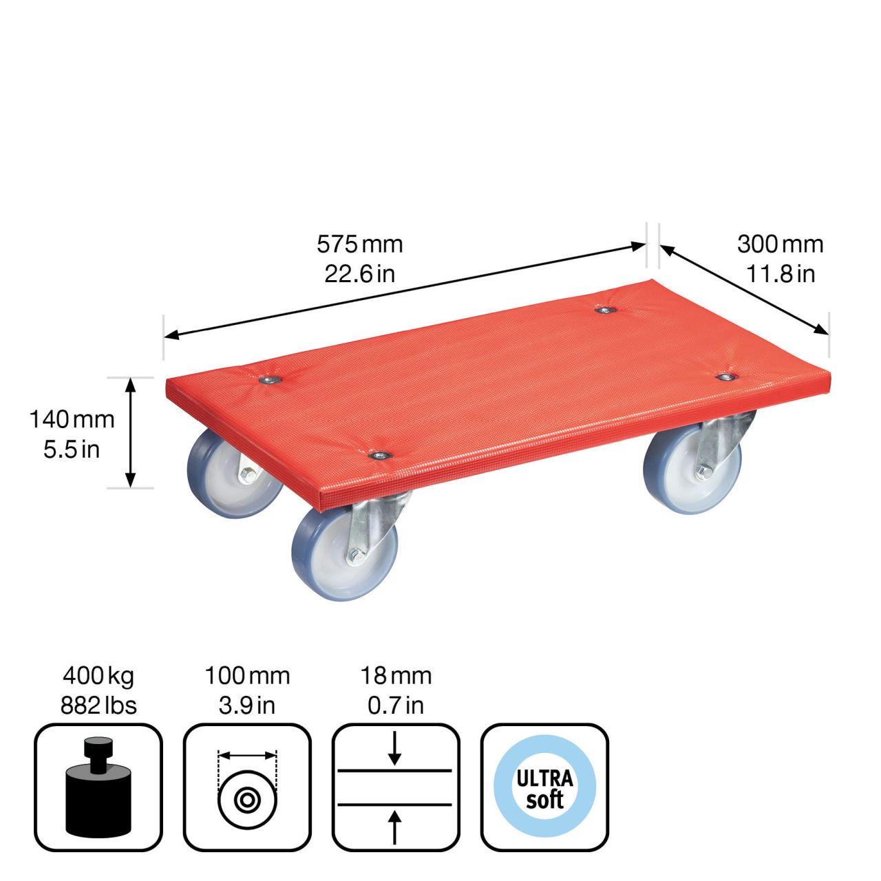 WAGNER Transporthilfe SOFT ROT 1396