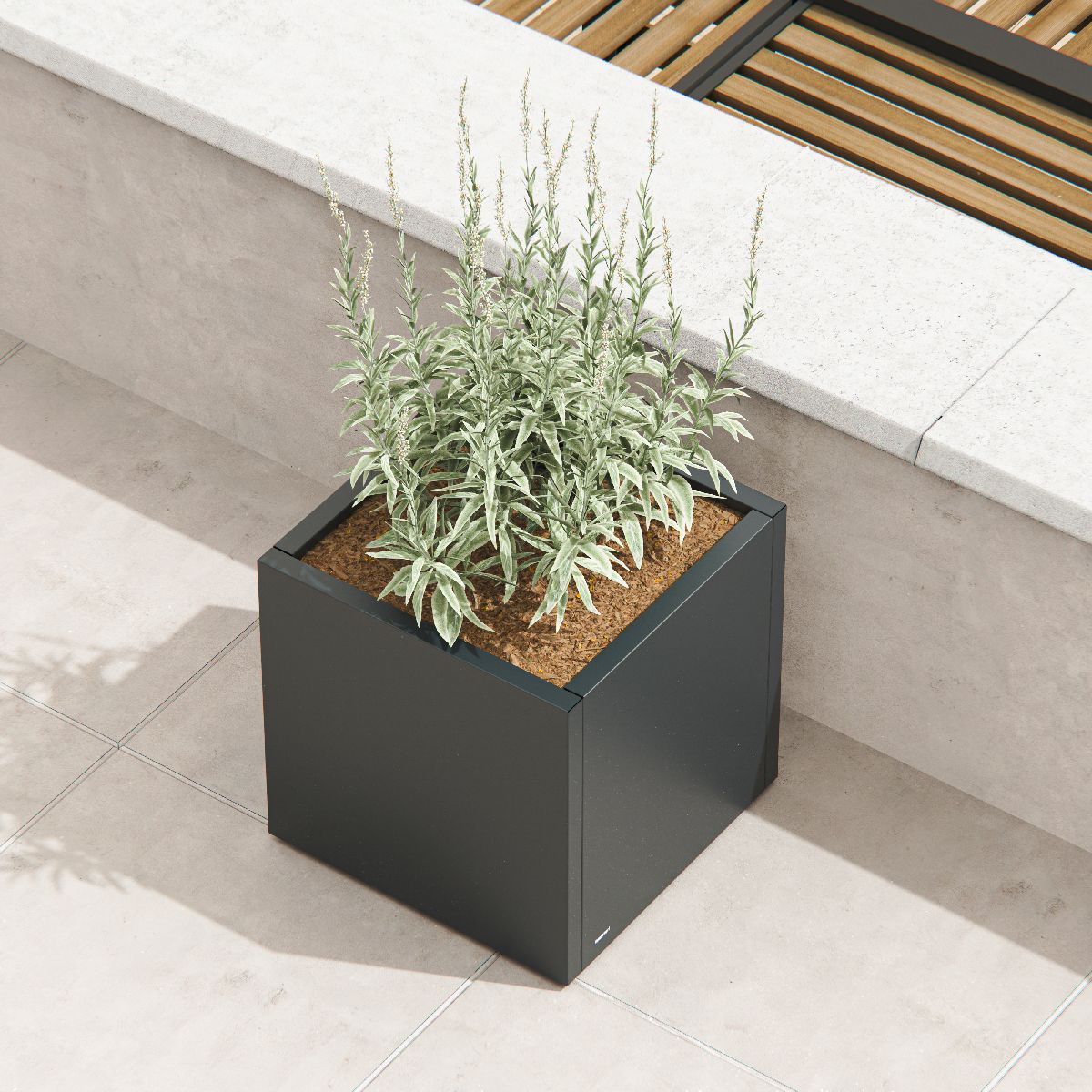 Herstera Garden Pflanzkübel Cube | 60 x 60 x 60 cm