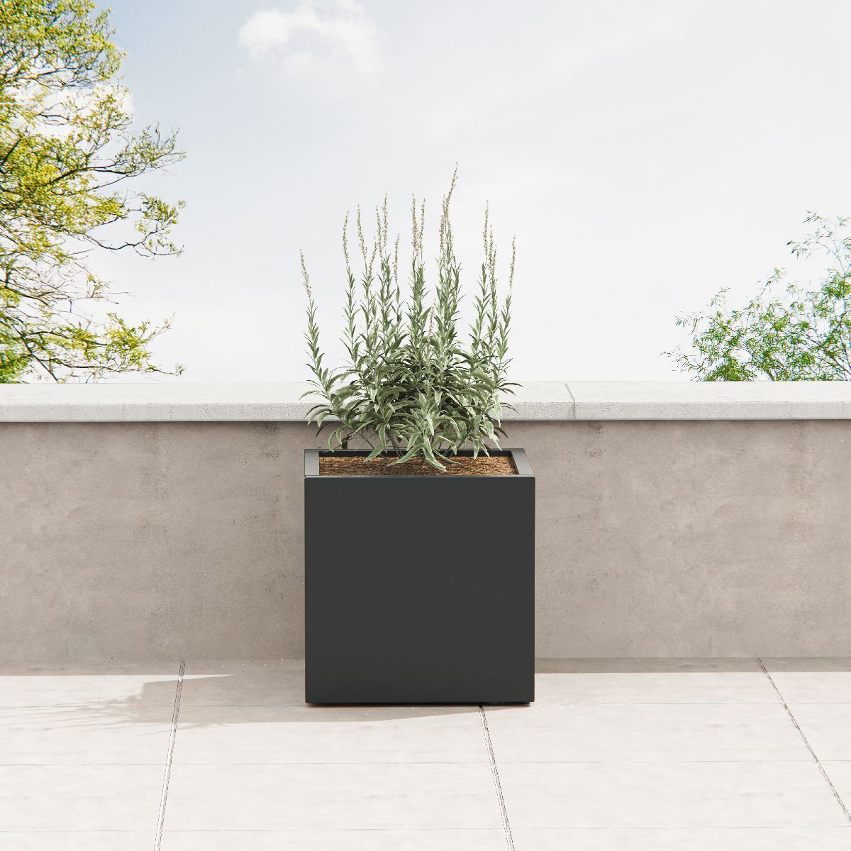 Herstera Garden Pflanzkübel Cube | 60 x 60 x 60 cm