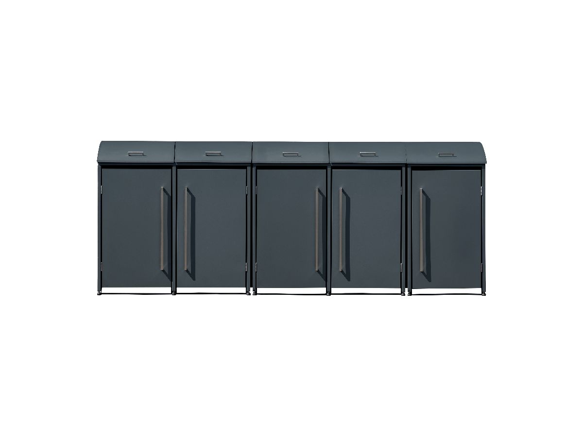Westmann Mülltonnenbox Moderna 5 | 5x 240 L