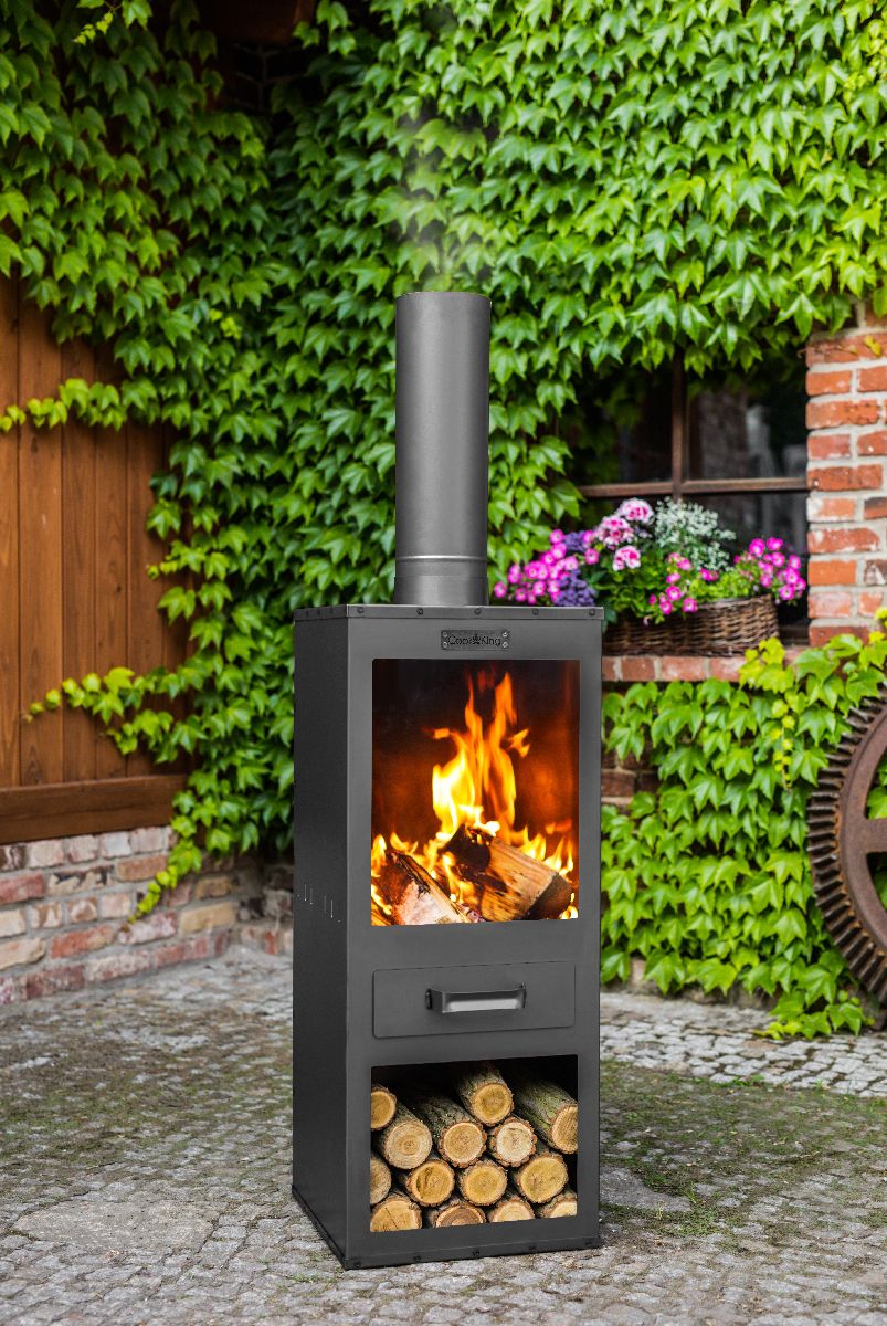 CookKing Terrassenofen Rosa