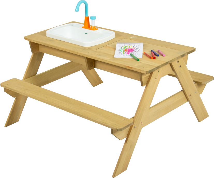 TP Toys Picnic Bank mit Wasserbecken und Wasserhahn (USA)