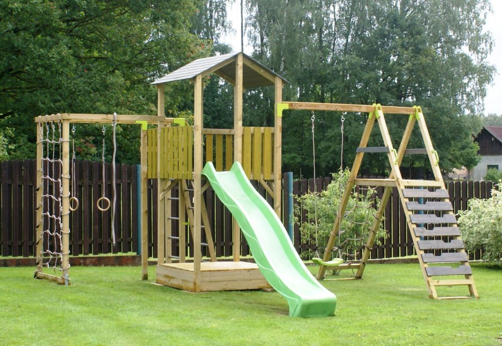 Wendi Toys Spielplatz und Kletteroase Dino