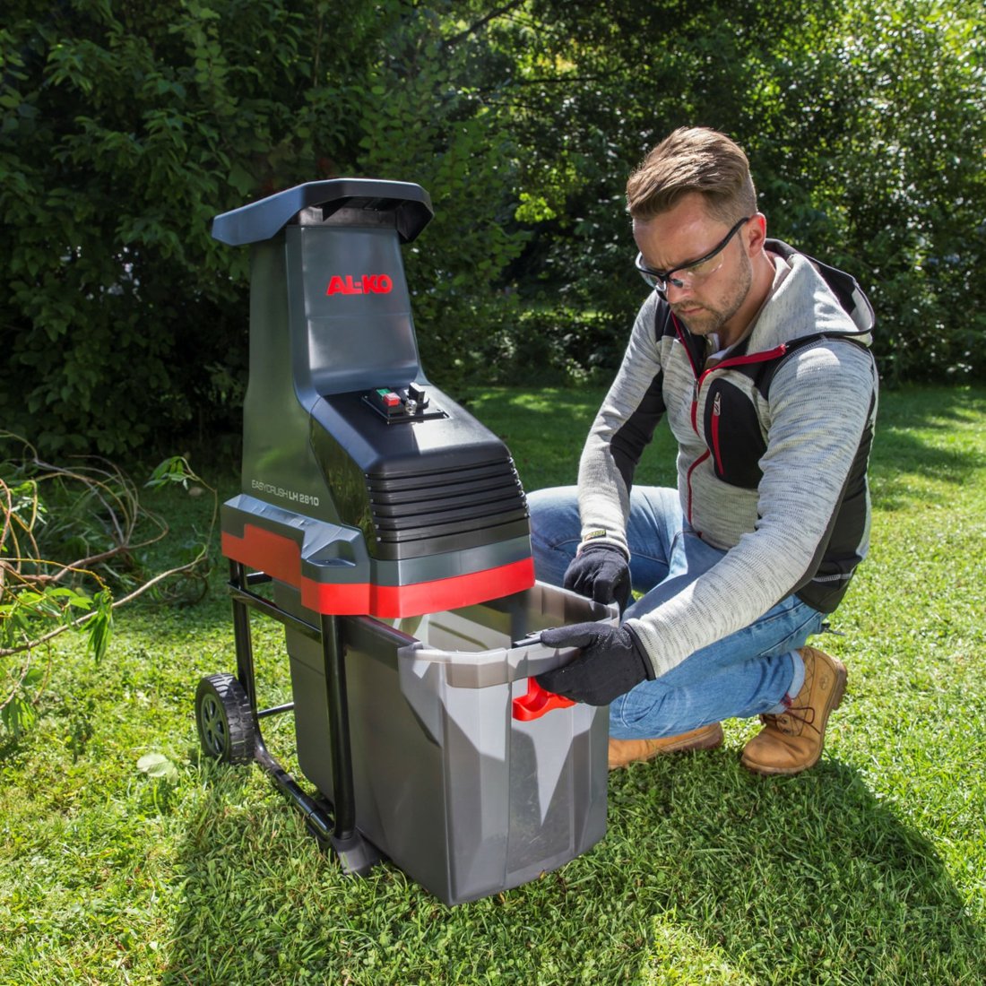 AL-KO Elektrowalzenhäcksler Easy Crush LH 2810