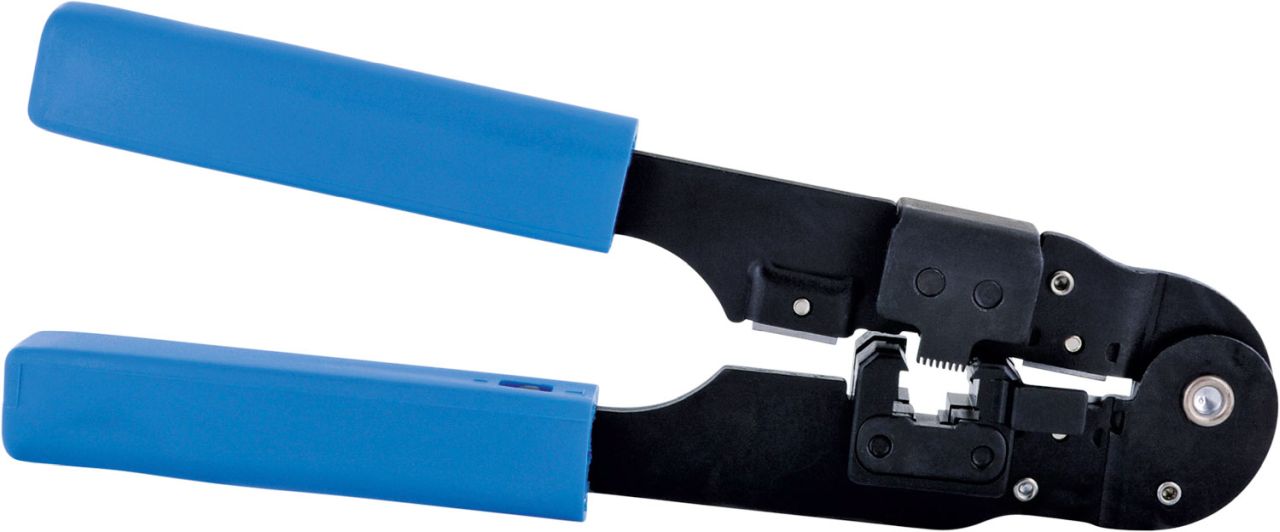 SCHWAIGER Crimpzange, Schwarz/Blau