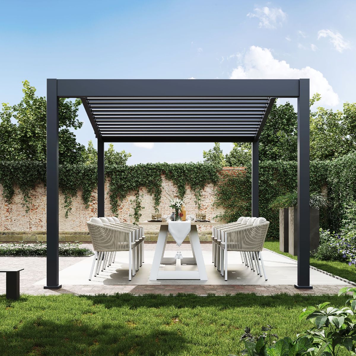 Paragon Outdoor Pergola mit Lamellendach Icon 1013