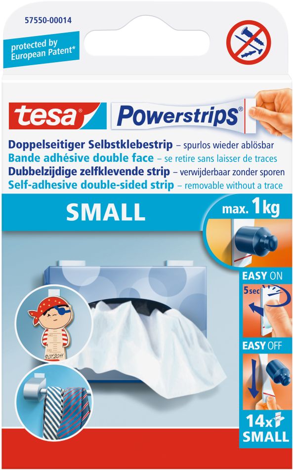 tesa® Powerstrips® Klebestrip Small 14 Strips