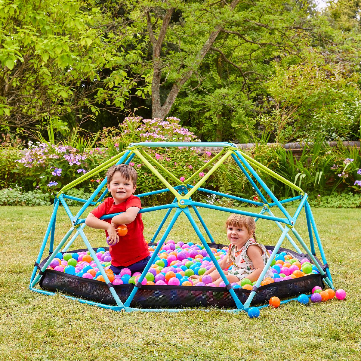 TP Toys Klettergerüst mit Sandkasten Metal Dome