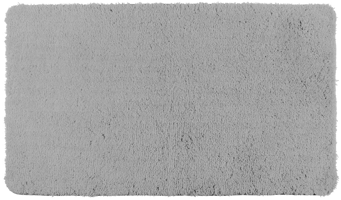 WENKO Badteppich Belize Light Grey 55 x 65 cm, Mikrofaser